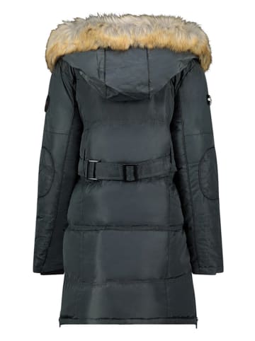 Geographical Norway Steppmantel in Dunkelgrau