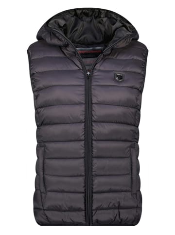 Geographical Norway Steppweste "Vatikolor" in Schwarz