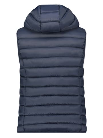 Geographical Norway Kamizelka pikowana "Vatikolor" w kolorze granatowym
