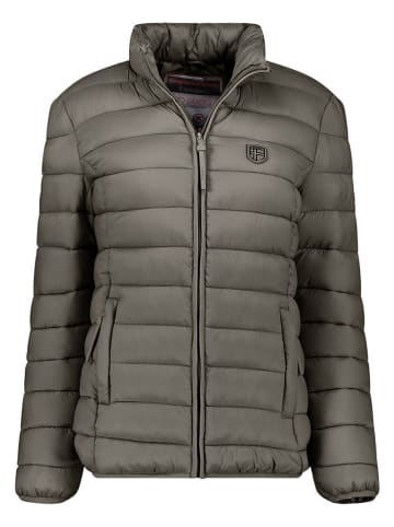 Geographical Norway Doorgestikte jas "Atikotal" kaki