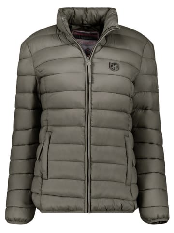 Geographical Norway Doorgestikte jas kaki