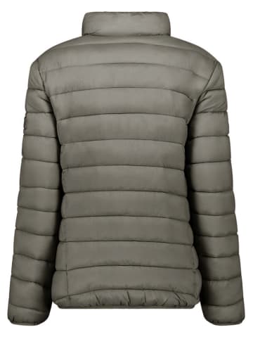 Geographical Norway Doorgestikte jas kaki