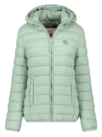 Geographical Norway Steppjacke in Grün