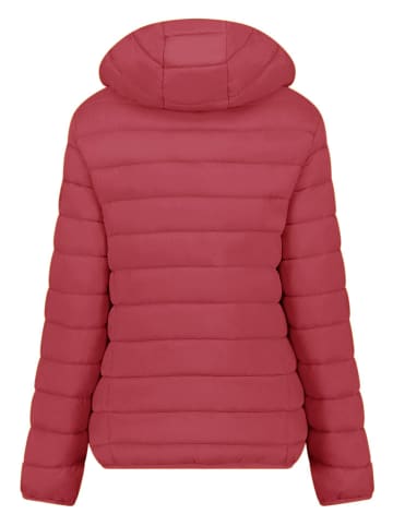 Geographical Norway Doorgestikte jas rood