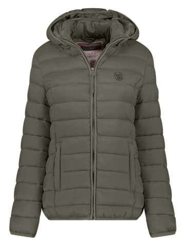 Geographical Norway Kurtka pikowana w kolorze khaki