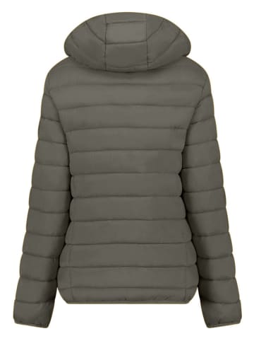 Geographical Norway Doorgestikte jas kaki