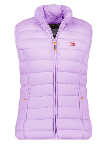 Geographical Norway Steppweste "Vatikolor" in Lila