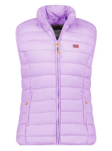Geographical Norway Steppweste "Vatikolor" in Lila
