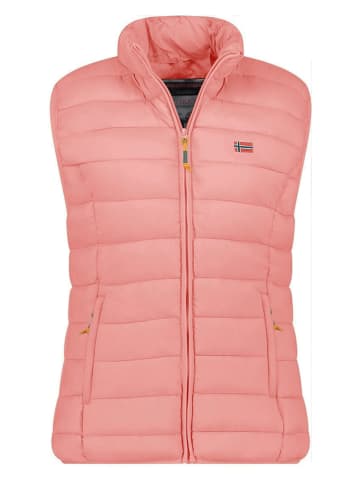 Geographical Norway Steppweste "Vatikolor" in Rosa