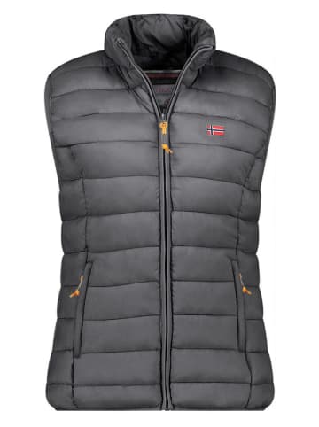 Geographical Norway Steppweste "Vatikolor" in Grau