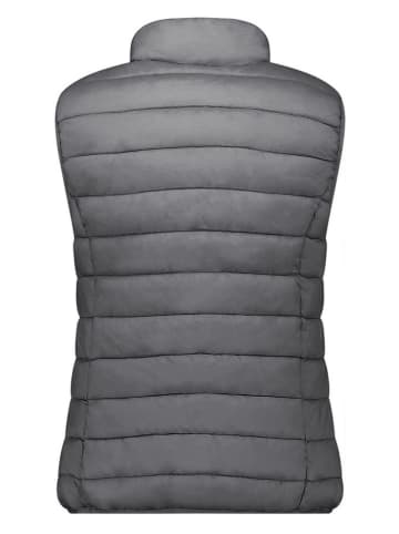 Geographical Norway Doorgestikte bodywarmer "Vatikolor" grijs
