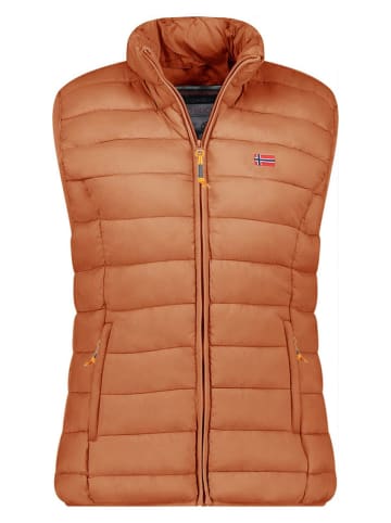 Geographical Norway Steppweste "Vatikolor" in Cognac