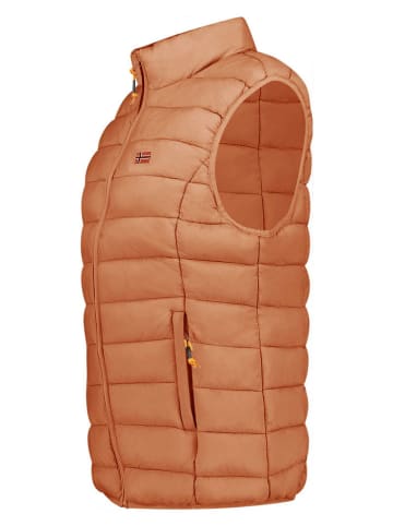 Geographical Norway Steppweste "Vatikolor" in Cognac