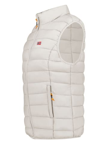 Geographical Norway Steppweste "Vatikolor" in Hellgrau