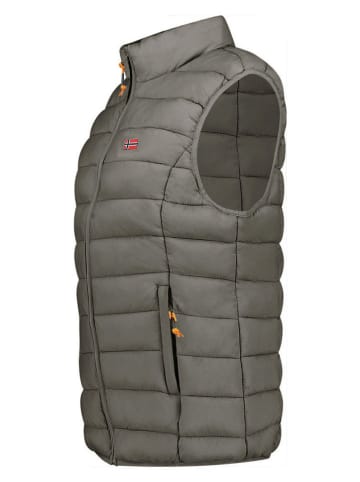 Geographical Norway Kamizelka pikowana "Vatikolor" w kolorze khaki