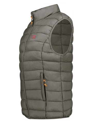 Geographical Norway Steppweste "Vatikolor" in Khaki