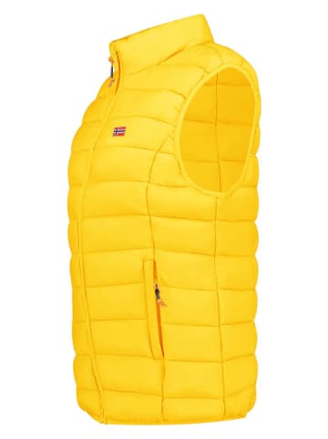 Geographical Norway Steppweste "Vatikolor" in Senf