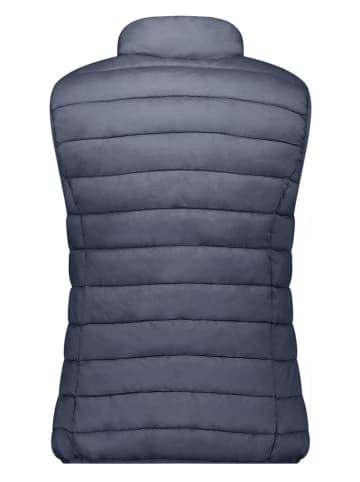 Geographical Norway Doorgestikte bodywarmer "Vatikolor" donkerblauw