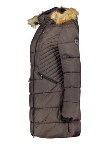 Geographical Norway Steppmantel in Braun