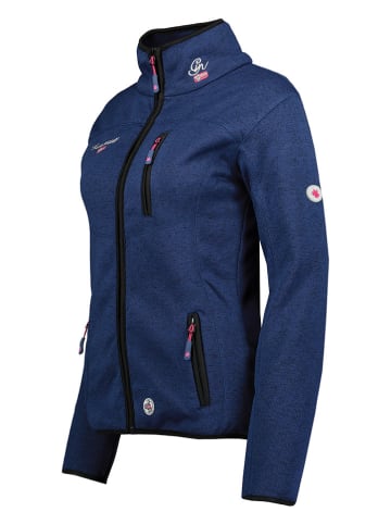 Geographical Norway Fleecejacke in Dunkelblau