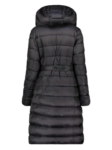 Geographical Norway Steppmantel in Schwarz