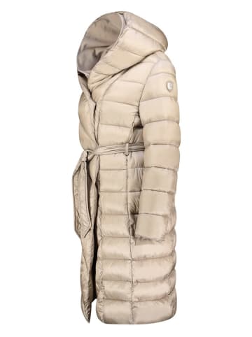 Geographical Norway Doorgestikte mantel beige