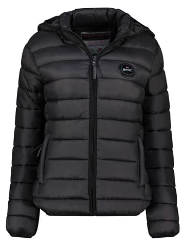 Geographical Norway Steppjacke in Schwarz