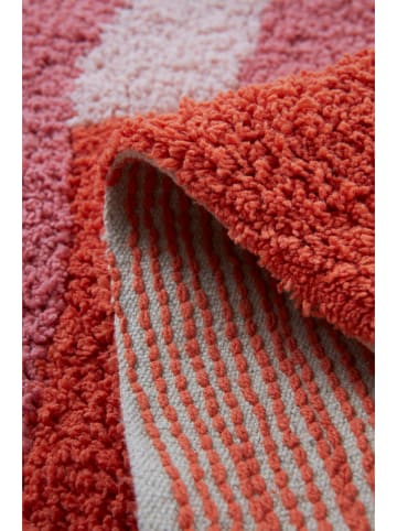 Jotex Badematte ''Laurie'' in Pink/ Orange