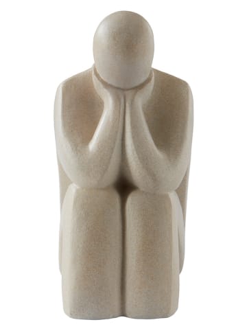 Jotex Deco figuur "Think" beige - (B)11 x (H)22,8 x (D)16,5 cm