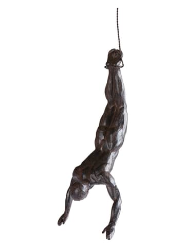 Jotex Dekoracja ścienna "Human Diver" w kolorze czarnym - 13 x 32,5 x 10 cm