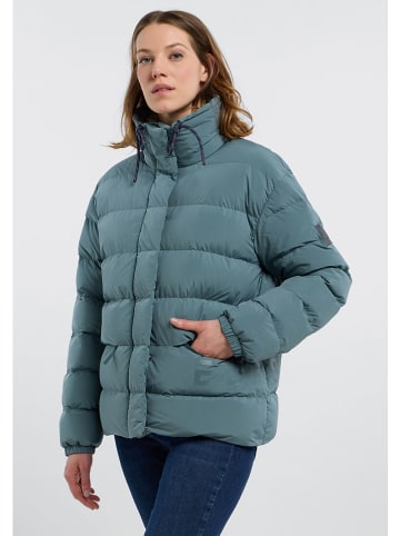 ELBSAND Doorgestikte jas "Varna" blauw
