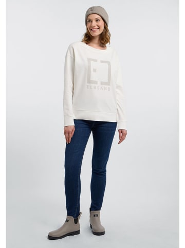 ELBSAND Sweatshirt "Fiinu" in Weiß