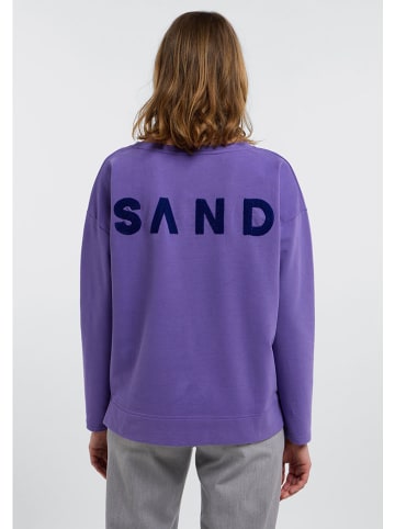 ELBSAND Sweatshirt "Alaia" in Lila