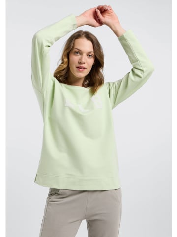 ELBSAND Sweatshirt "Alaia" in Grün