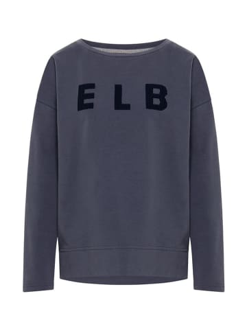 ELBSAND Sweatshirt "Alaia" in Anthrazit