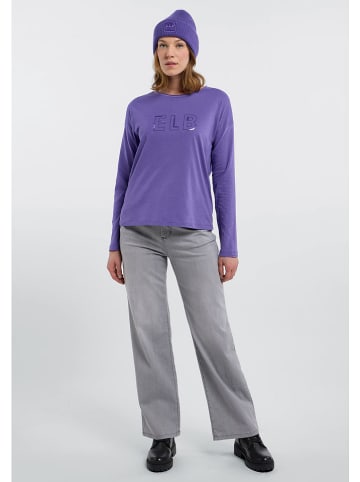 ELBSAND Longsleeve "Nikka" in Lila