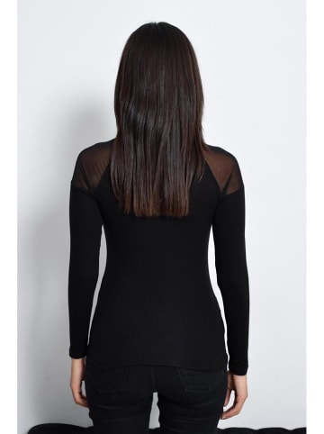 Milan Kiss Longsleeve in Schwarz