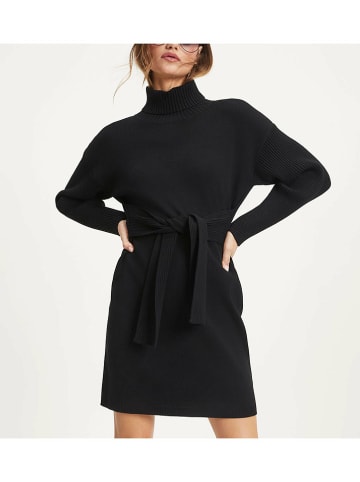 Milan Kiss Strickkleid in Schwarz