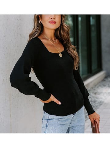 Milan Kiss Sweter w kolorze czarnym