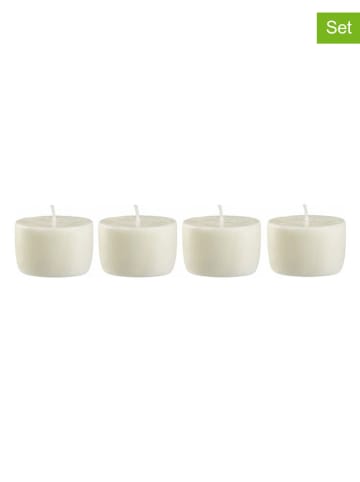 Blomus 4er-Set: Nachfüllkerzen "Frable - Mora" in Creme - (H)3 cm