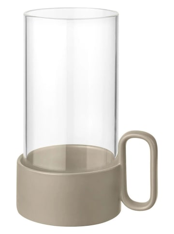 Blomus Windlicht "Yuragi" in Beige - (H)21 cm