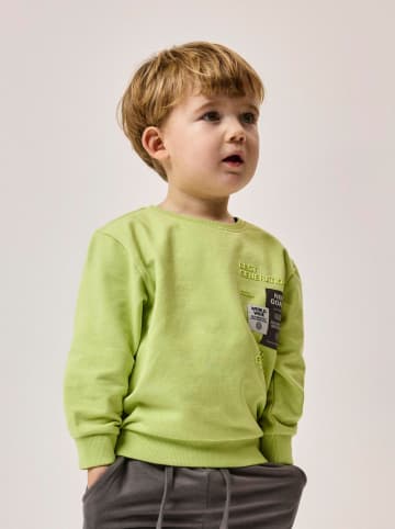 name it Bluza "Saku" w kolorze jasnozielonym