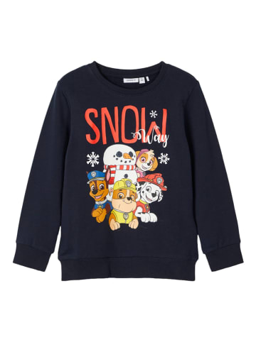 name it Sweatshirt "Elijah" in Dunkelblau