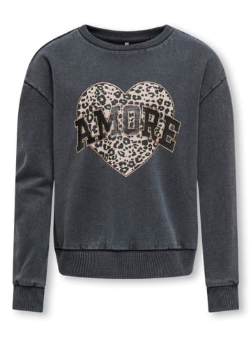 KIDS ONLY Bluza "Runa" w kolorze antracytowym