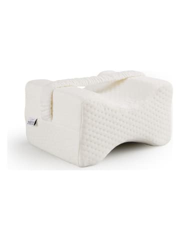 Lifa Living Kniekissen mit Band in Weiß - (B)27 x (H)20 x (T)15 cm