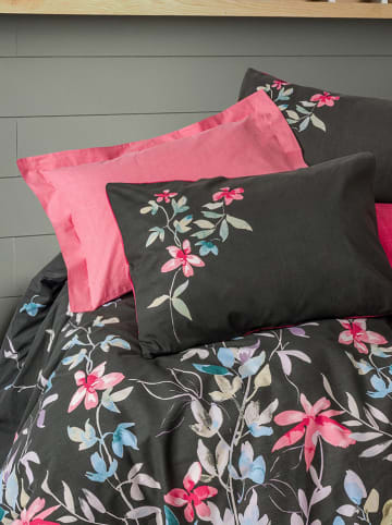 Colourful Cotton Komplet pościeli renforcé "Merlin" w kolorze czarno-różowym