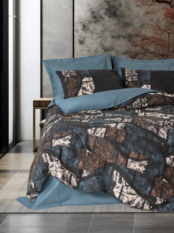 Colourful Cotton Renforcé beddengoedset "Senso" petrol