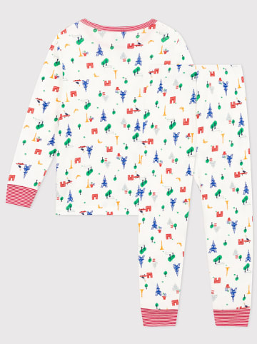 PETIT BATEAU Pyjama in Weiß