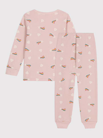 PETIT BATEAU Pyjama lichtroze