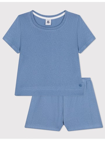 PETIT BATEAU Pyjama in Blau